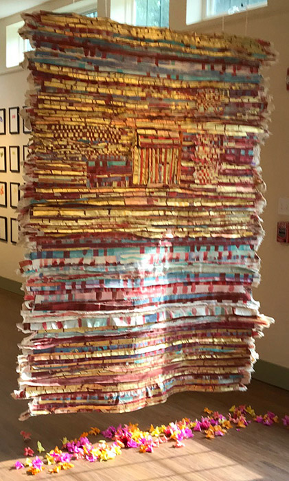 Tilling and Weaving, installation view